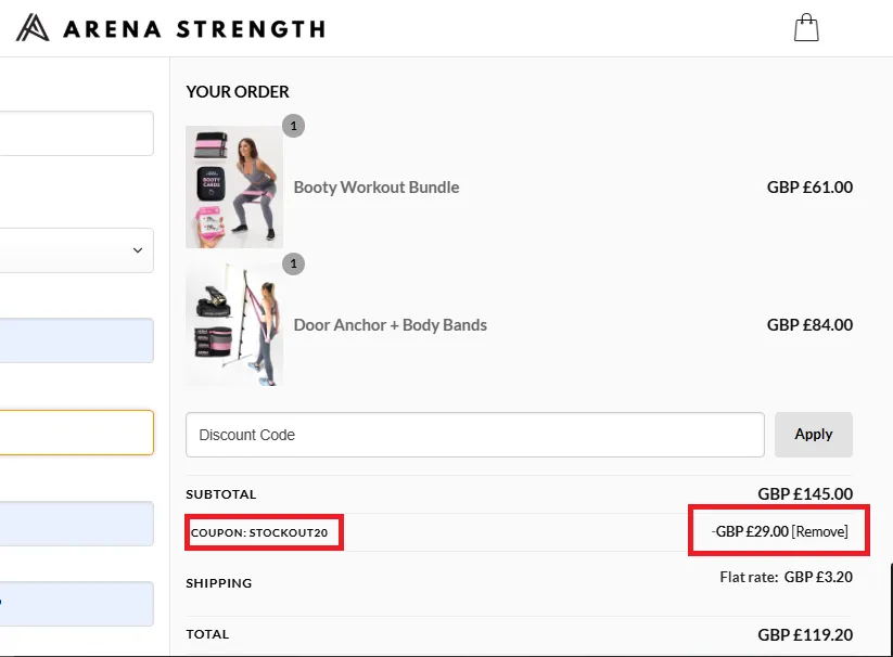 arenastrength 20% OFF Coupon.webp